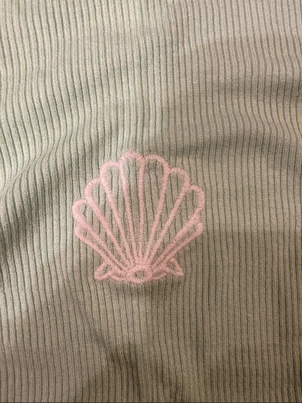 wild fable Mint Ribbed Shell Tank Top - Picture 2 of 6